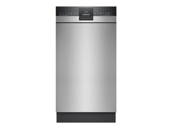 Siemens iQ300 SR43ES24ME - Oppvaskmaskin - innebygd - Wi-Fi - Nisje - bredde: 45 cm - dybde: 55 cm - høyde: 81.5 cm - rustfritt stål