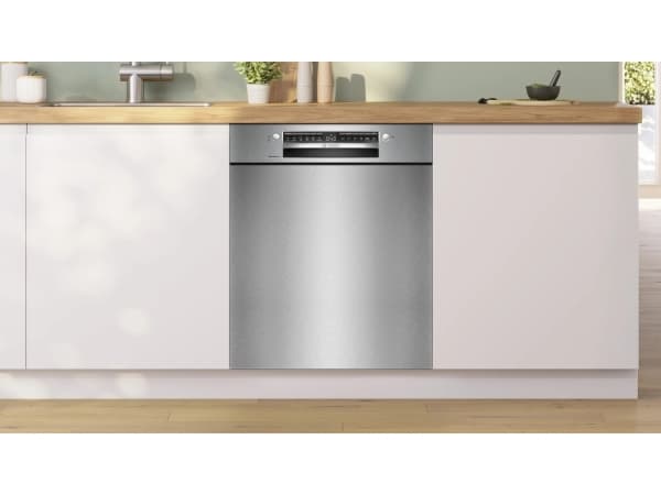 Bosch Serie | 4 SMU4EAS28E - Oppvaskmaskin - innebygd - Wi-Fi - Nisje - bredde: 60 cm - dybde: 55 cm - høyde: 81.5 cm - børstet stål