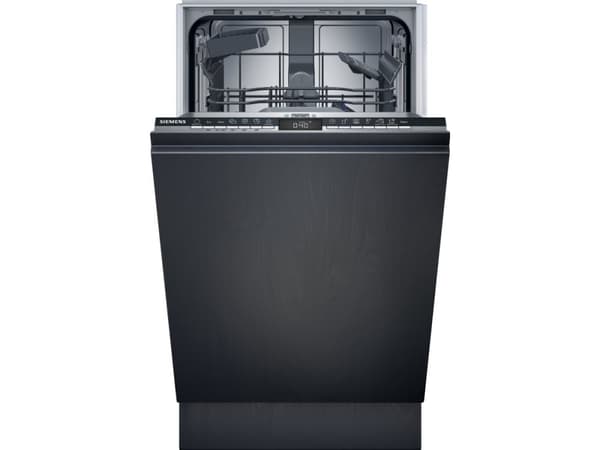 Siemens iQ300 SR93EX24LE, Fullstendig innebygget, Slimline (45 cm), Sort, Berøringskontroll, 1,75 m, 2,05 m