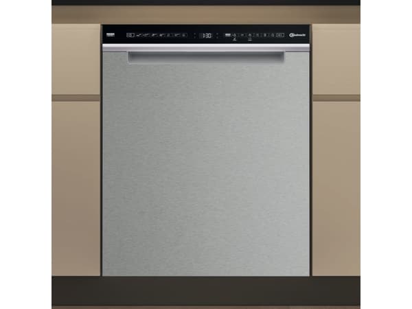 Bauknecht B7U HS51 X, Under benken, Full størrelse (60 cm), Rustfritt stål, 1,3 m, 15 kuverter, B