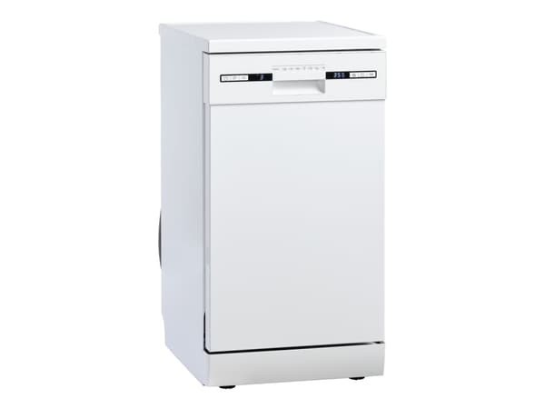Scandomestic Standard DWF1047WE - Oppvaskmaskin - Nisje - bredde: 45 cm - dybde: 58 cm - høyde: 82 cm - hvit