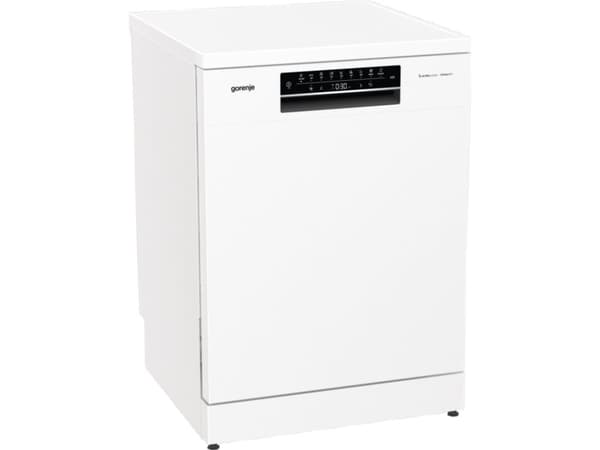 Gorenje 743390, Frittstående, Full størrelse (60 cm), Hvit, Sort, Berøringskontroll, LED