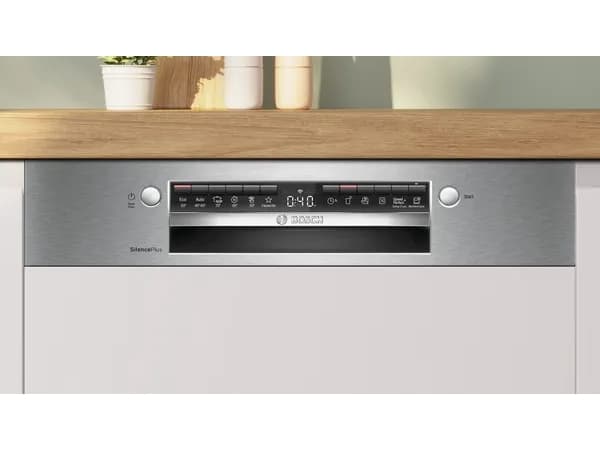 Bosch Serie 4 SMI4ETS08E, Halvveis innebygget, Full størrelse (60 cm), Rustfritt stål, Knapper, 1,75 m, 1,65 m