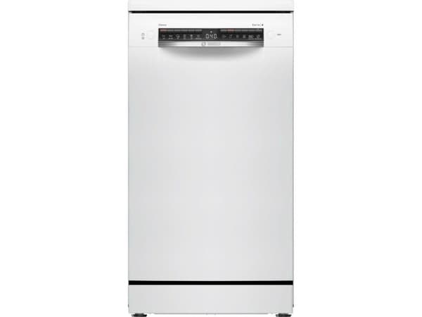 Bosch Serie 4 SPS4HKW49E, Frittstående, Slimline (45 cm), Hvit, Hvit, Knapper, TFT