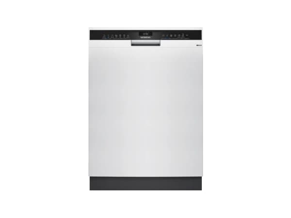 Siemens iQ300 SN43HW10TE, Under benken, Full størrelse (60 cm), Hvit, Sort, Knapper, 1,75 m