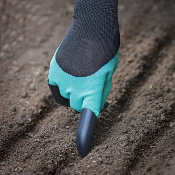 Claw gardening handskar - Märke - Modell - Vuxen - Unisex - Grön - Latex, plast
