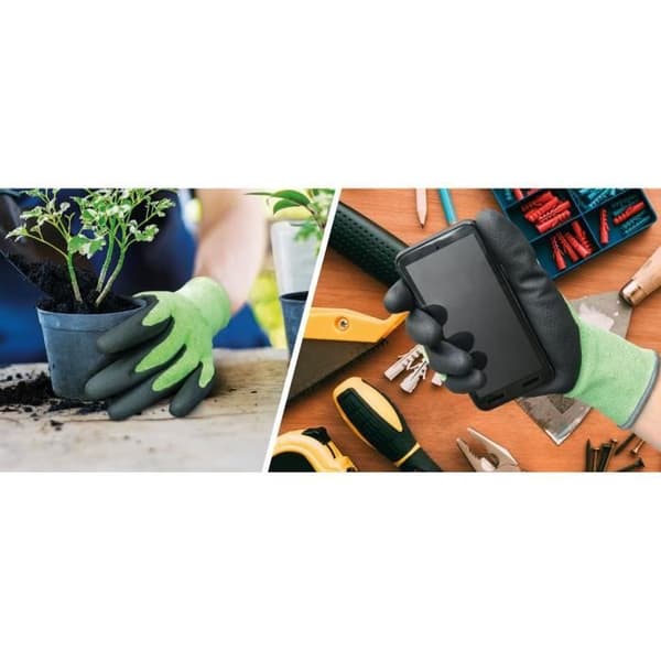 MAPA Multi-Purpose Recycled Fiber Trädgårdshandskar - Flexibel och hållbar - Storlek 8/L