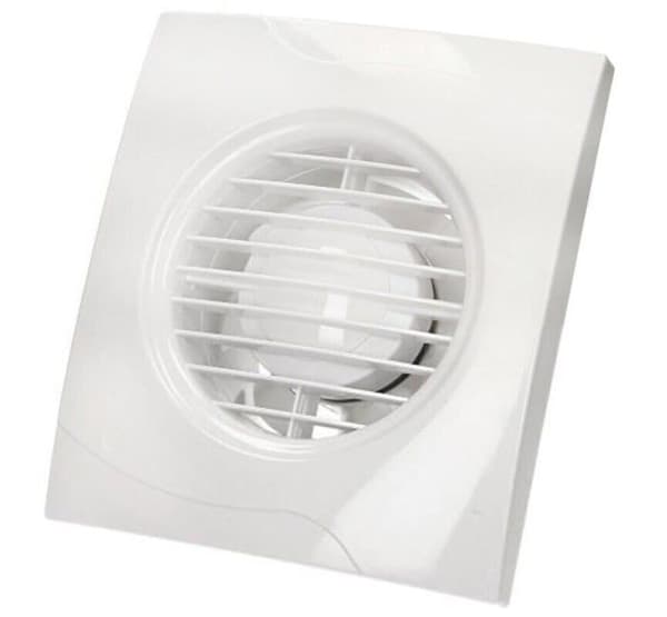 Awenta - WR100W - Returfläkt Retis fi 100 14W IPX4 dragbrytare vit ()