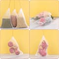Pikkukuva 5 / 5: 100 uds. Bolsa de protección para plantas y frutas de jardín bolsa de red con cordón insectos plagas de mosquitos pájaros bolsas protectoras para jard