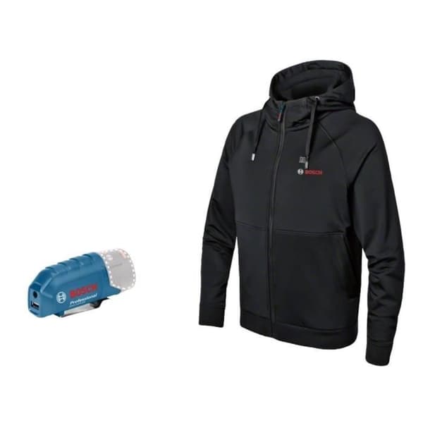Uppvärmd jacka GHH 12 + 18V XA + GAA 12V-21 Storlek 2XL BOSCH