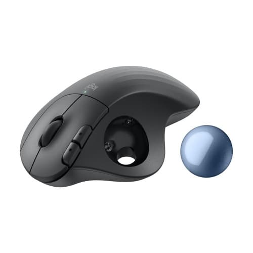 Logitech Ergo Series ERGO M575S - styrkula - Bluetooth, 2.4 GHz - grafit Blå, grafit