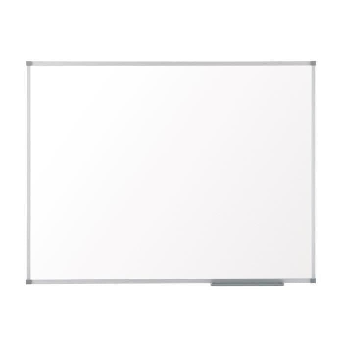Nobo, whiteboard i lackerat stål, magnetisk, 1200 x 900mm, aluminiumram