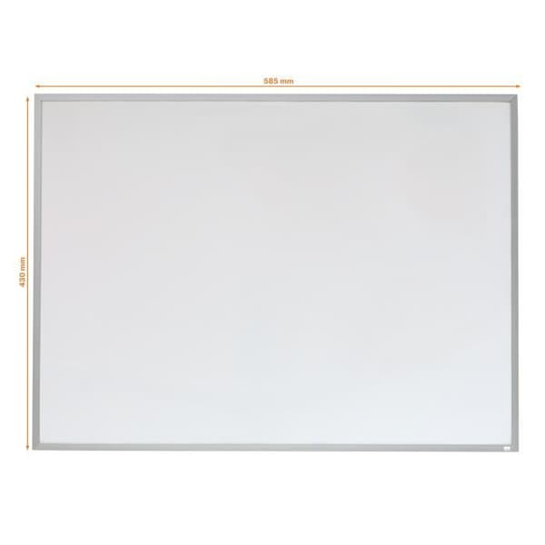 Nobo, magnetisk torrraderingstavla, aluminiumram, 585 x 430 mm, levereras med 3 markörer och 4 magneter