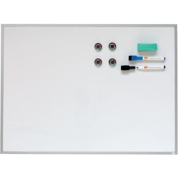 Nobo, magnetisk torrraderingstavla, aluminiumram, 585 x 430 mm, levereras med 3 markörer och 4 magneter