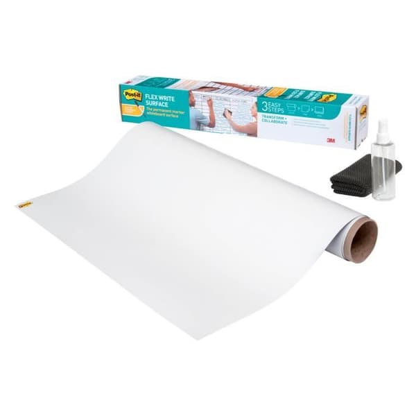 Post-it Flex Write Självhäftande Whiteboard - H 60,9 x B 91,4 cm