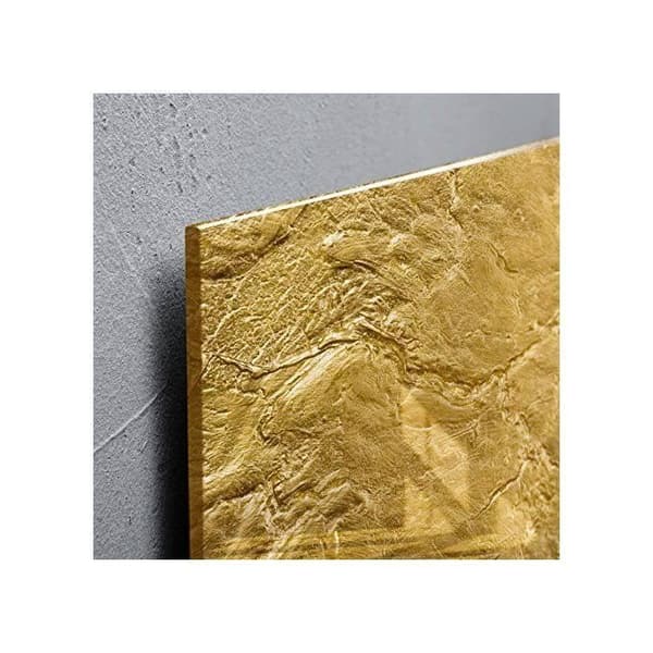SIGEL GL262 Magnetisk glasskiva, 48 x 48 cm, skrynkligt guld - Artverum