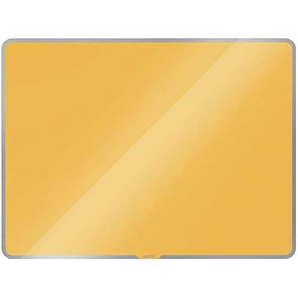 Magnetisk whiteboard - LEITZ - 70430019 - 800 x 600 mm - Gul - Högpresterande raderbarhet
