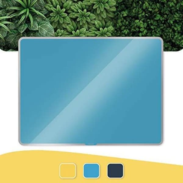 Magnetisk whiteboard - LEITZ - 70430061 - 800 x 600 mm - Glas - Blå