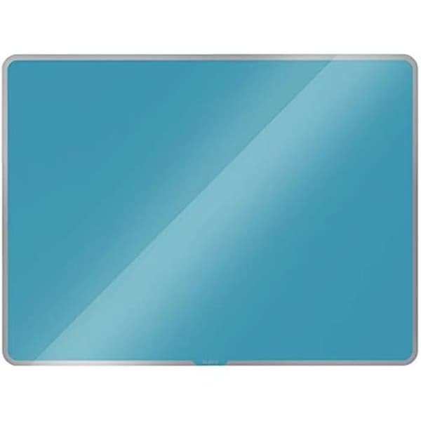 Magnetisk whiteboard - LEITZ - 70430061 - 800 x 600 mm - Glas - Blå