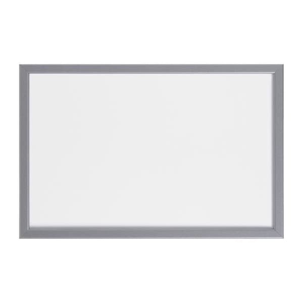 Lackad whiteboard ram i silverfinish Bi Office 40 x 60 cm