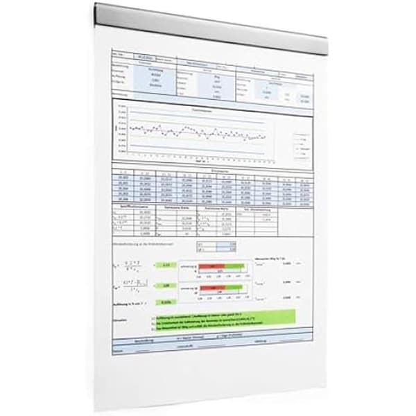 Display Bar - DURABLE - 470623 - Durafix självhäftande klämma - 210x17mm - Paket med 5 silver