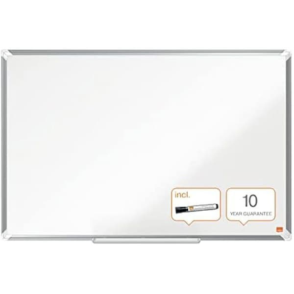 Tavla Vit - NOBO - Premium Plus - 900 x 600mm - Icke-Magnetisk - Aluminiumram