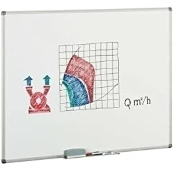 Whiteboard - FAIBO - Faibo modell - 122 x 150 cm - Huvudfärg: Vit