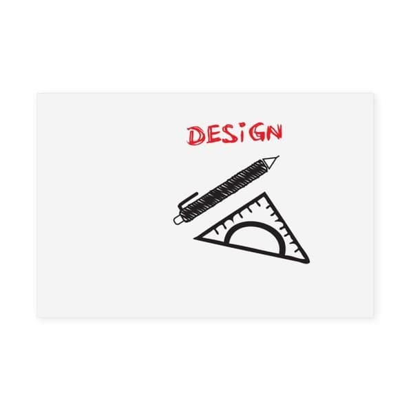 Orah vit med ram - LEGAMASTER - BOARD-UP - 50 x 75 cm - Lackad stål - Elegant design