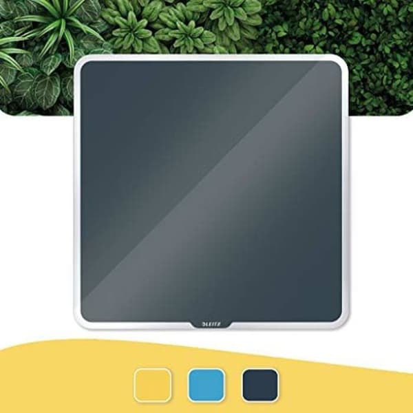 Magnetisk whiteboard - LEITZ - 70440089 - 450 x 450 mm - Mysig design - Högpresterande raderbarhet