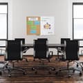Miniatyrbild 5 av 6: Relaxdays 2 in 1 Combination Whiteboard, Cork Board, Magnetisk, Aluminiumram, Förvaring, 30 x 45 cm, Vit/Naturlig