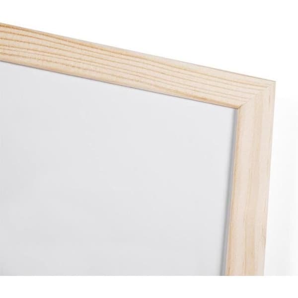 Magnetisk whiteboard 60 x 40 cm med 1 markör och 2 magneter