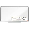 Miniatyrbild 2 av 2: Tavla Vit - NOBO - Premium Plus - Magnetisk - 710x400mm - Aluminiumram