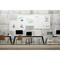 Miniatyrbild 4 av 4: Orah vit med ram - LEGAMASTER - BOARD-UP - 50 x 75 cm - Lackad stål - Elegant design