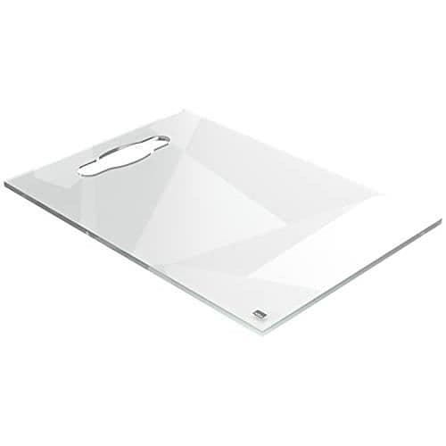 Bärbar A4 Akryl Whiteboard - NOBO - Icke-magnetisk - Transparent