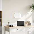 Miniatyrbild 1 av 2: Magnetisk whiteboard med ram i massiv furu 40x30 cm