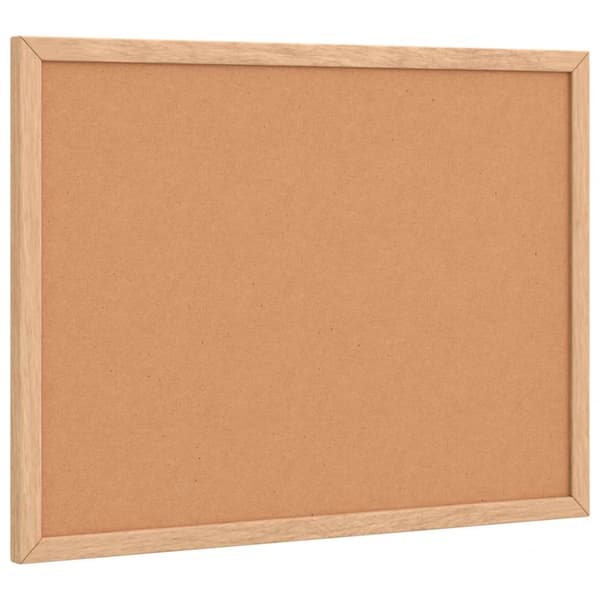 Korkskiva med ram av massiv furu 40x30 cm