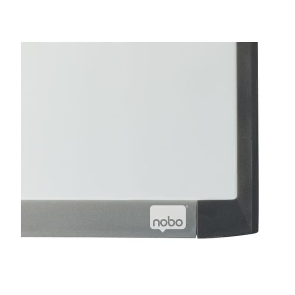 2-i-1 väggskiva - Nobo - Vit - Magnetisk torrradering - Korkskiva - 585 x 430 mm