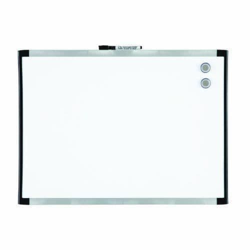 Magnetkort - Nobo - Kvartett - 585 x 430 mm - Tillbehör ingår - Vit plastram