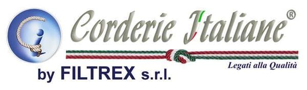 Rep - rem - bungee-snöre - kedja Corderie Italiane - 1038863 - 00 Nautica Braid 04MM-550MT, Vit med blå bänk