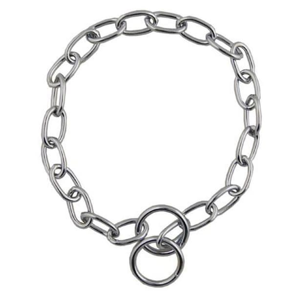 Kedjor i kromat stål 3,2 mm. x 55 cm. KORT LED LINK