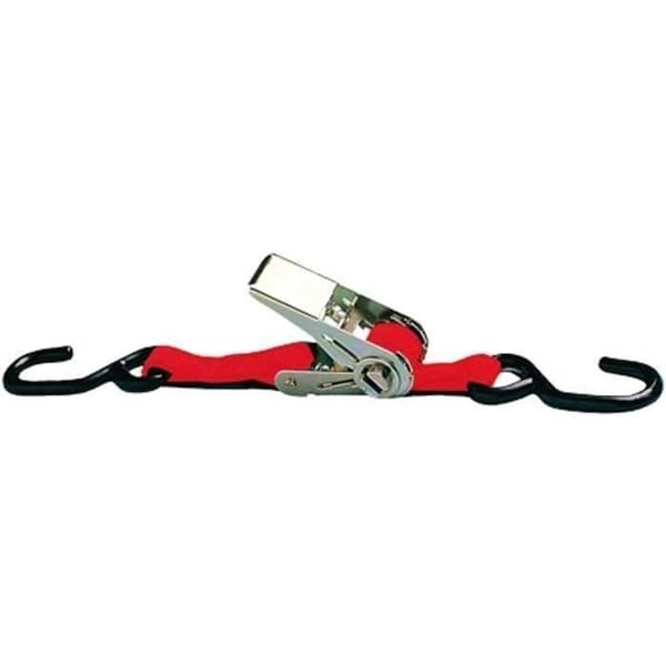CHAPUIS - Polyproband. spännband med spännare och 2 krokar 25mm 5m 80kg