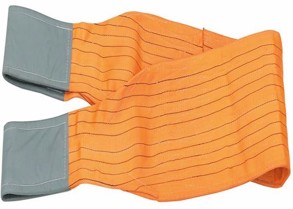 Petex - 47110835 - Lyftsele WLL 10 000 kg, längd 8 m, bredd: 300 mm, orange