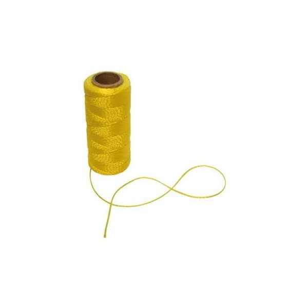 Fläta - PEREL - 1,2 mm x 100 m - Gul - Polypropylen - Motståndskraftig