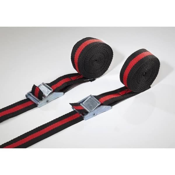 Spännband - GENERISK - 2,5 meter x 2,5 cm - motstånd upp till 128 kg - set om 2
