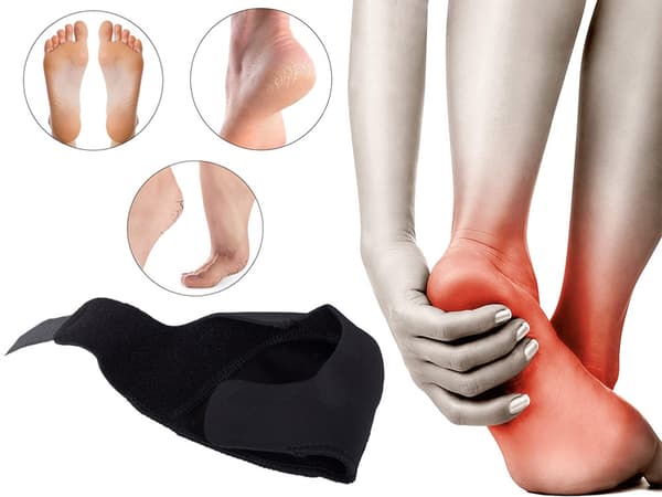 Elastisk ankelstøtte – stabilitet og komfort til din fod!