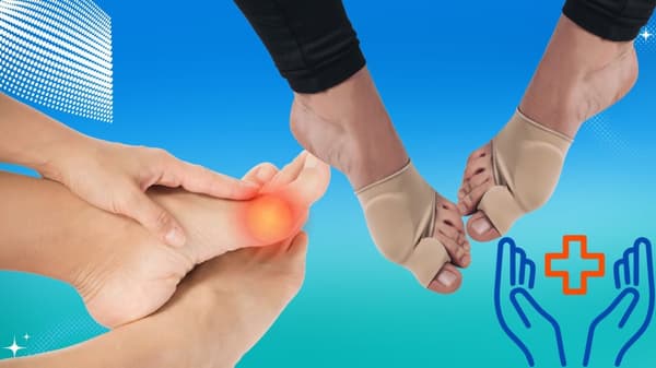 Laite poistaa hallux valgus -nauhan erottelijan FIT4MED:n