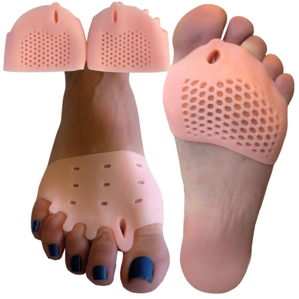 Geelipohjainen hallux-erotin kiila varpaiden väliin