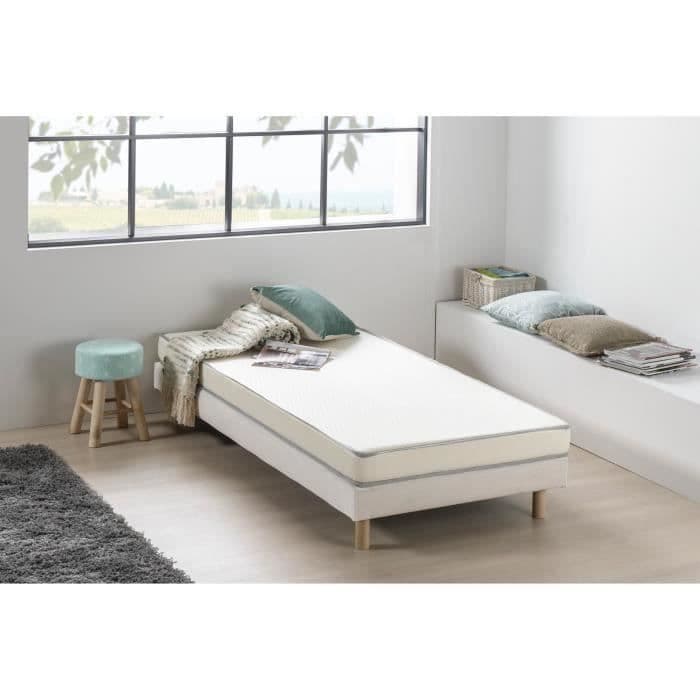 Skummadras 90 x 190 - Firmekomfort - Tykkelse 12 cm - Leveret valset - DEKO DREAM Kietoa