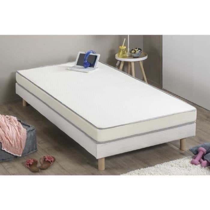 Skummadras 90 x 200 - Firmekomfort - Tykkelse 10 cm - Europæisk produktion - DEKO DREAM Huopa