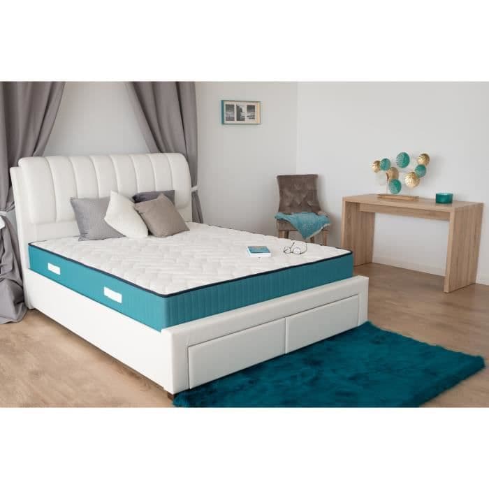 Madrass Blue Torino 160x200 cm - hög densitet - Naturlig ventilationssystem